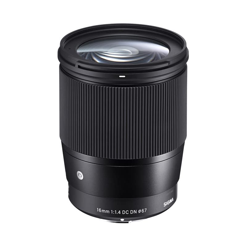 Sigma 16mm DC DN Micro Four Single Wide Contemporary F1.4 Lens, Thirds, Focus, Angle, MFT, Mirrorless,