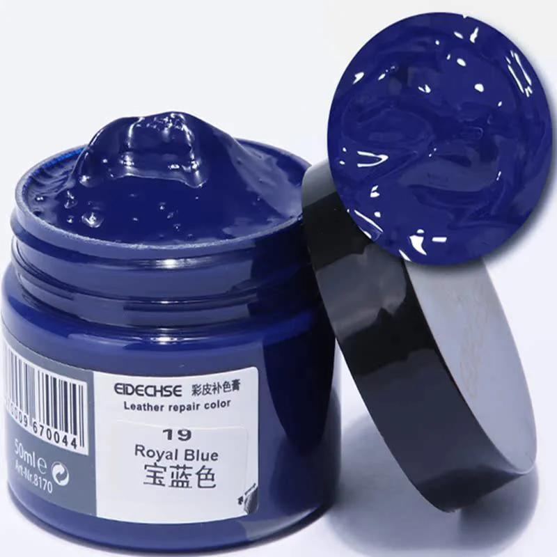 50ml Car Leather Paint Seat Care Liquid For Auto Leather Refurbish Repair Tool For Shoe Sofa Coats Holes Scratch Crack 20 Colors