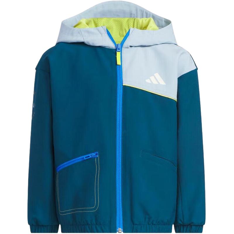 adidas Boys' UPF50+ Water Repellent Hooded Jacket
