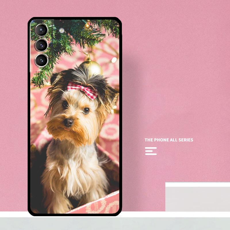 Mini Yorkshire Terrier Phone Case For Samsung Galaxy S26 S23 Ultra S20 S21 S22 S24 S25 Plus S10 S25 FE Cover Coque