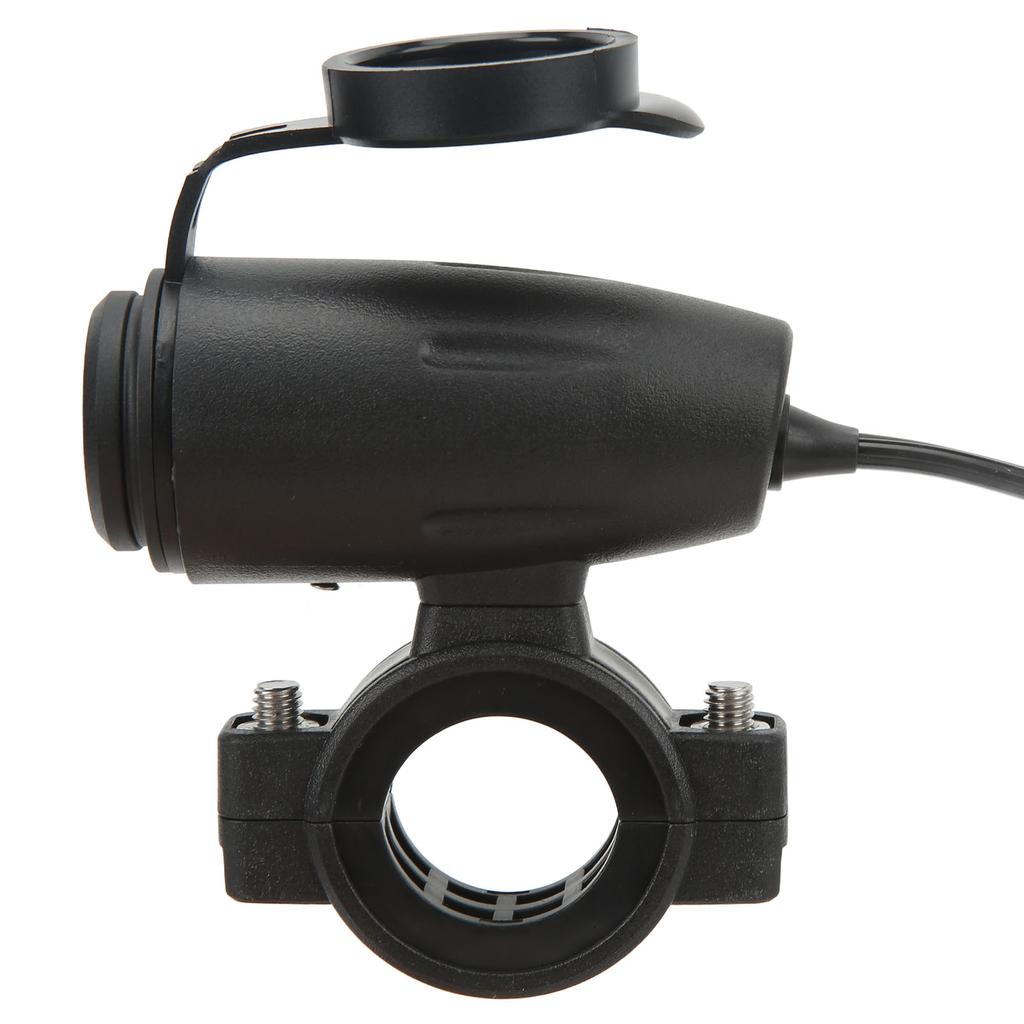 Motorcycle Phone Charger DC 10‑30V QC 3.0 PD 18W 2 in 1 Power Supply Charge Adapter Socket for 22‑30