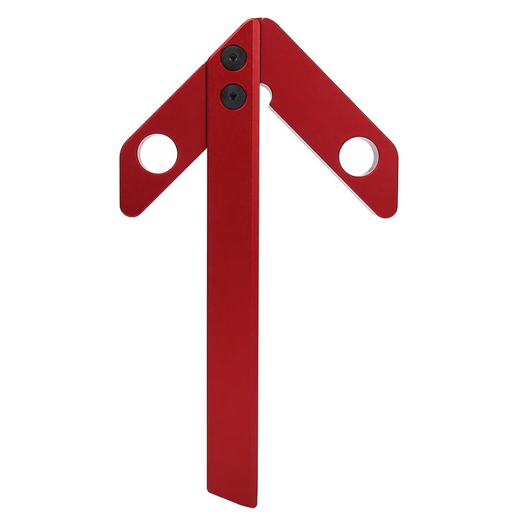45 90 Degrees Carpenter Right Angle Line Gauge Round Heart Ruler