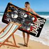 Slipknot: Rebellion beach towel Outdoor camping Beach towel for vacation photos seaside swim Outdoor pool towel printing Travel and vacation towels