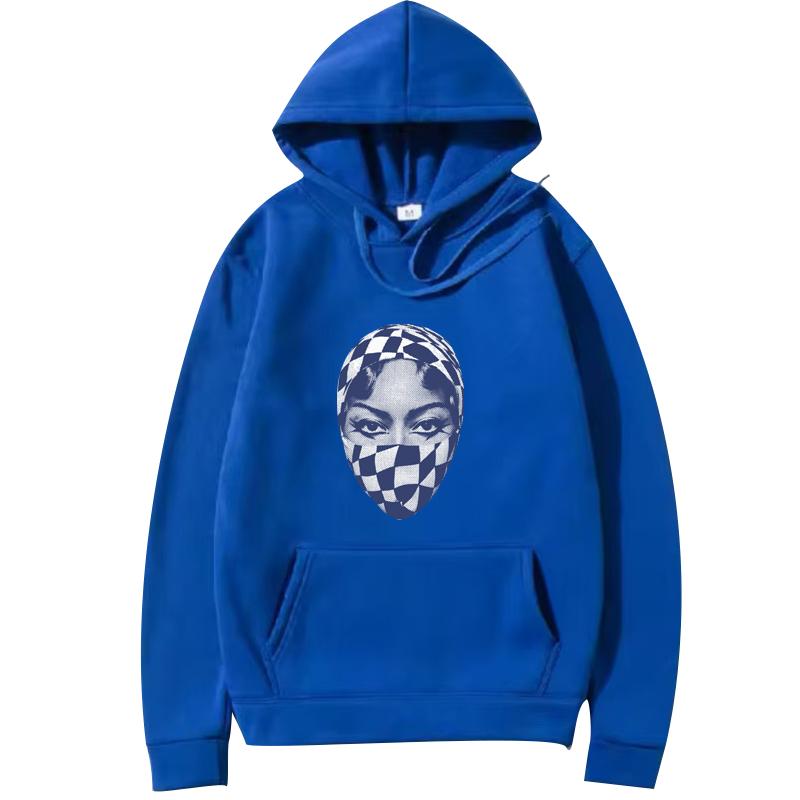 Beyoncé Cowboy Carter Gesicht Hoodie Herren Damen Lustig Vintage Langarm Sweatshirt Mit Print Grafik Oversize Hoodie Unisex