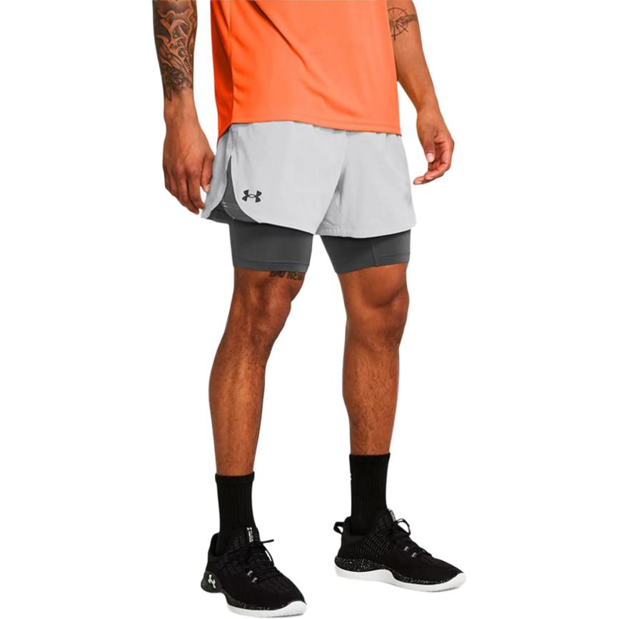 Under Armour Elevated Woven Peak Sports Shorts Men's Gray 1383345-011