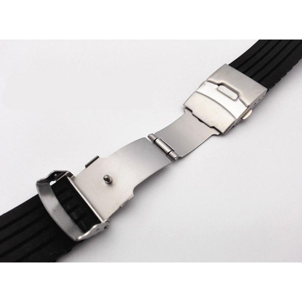 Boom Boom Fashion Replacement Silicone Band for Strap Men Women Wrist Watch 18/20/22/24mm Watch