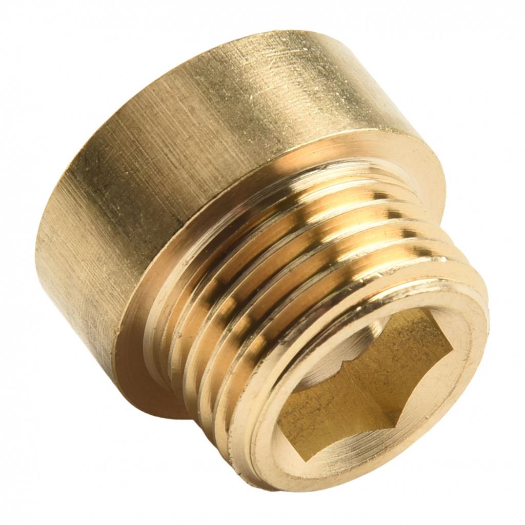 Hot And Cold Water Brass Tap Extension G1/2 Thread Connector Standardized Size