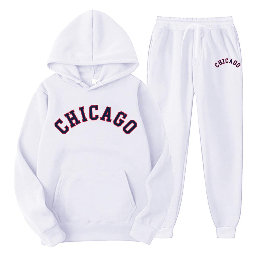 Luxury Brand Men's Hooded Sports Sweater Set Casual Sweater Sweatpants Two-piece Set Pure High-quality Men's Sports Suit