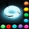 5M Car Environment El Wire LED USB Flexible Neon Interior Lights Car Decorative Accessories Dome Lights 6