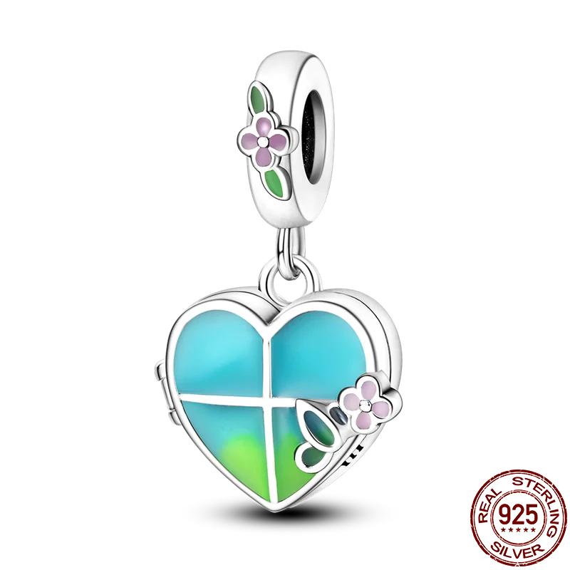 Copper Couple Lovers Sisters The Swing Pendant Charms Fit Original Bracelet Diy Bead Women Jewelry Gift