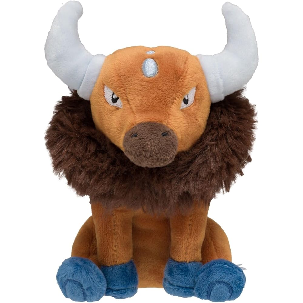 Pokmon Center Original Pokmon Fit Tauros Plush Toy 12x13x7.5 cm