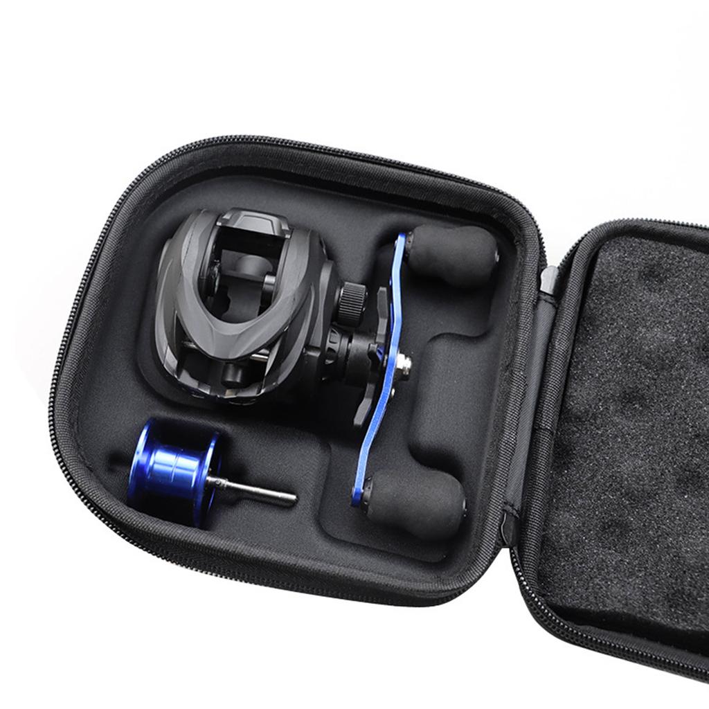 Portable Fishing Reel Bag Protective Case Shockproof Fishing Tackle Storage Case Spinning Reel Case Cover Durable