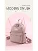 Women's 2025 Oxford Cloth Lightweight Canvas Travel Backpack - Versatile, Fashionable, and Casual Small Bag
