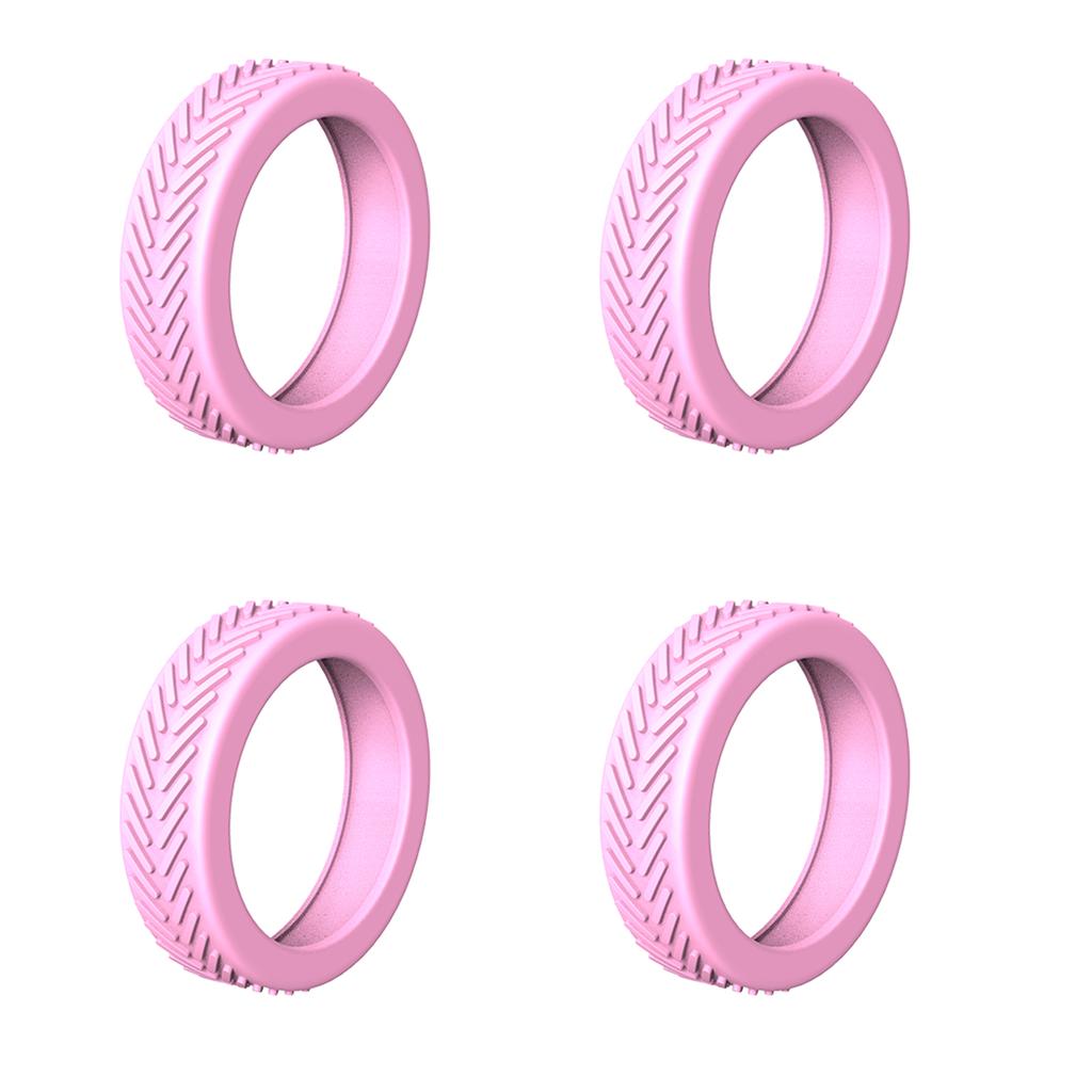 4pcs Luggage Wheel Covers Suitcase Wheel Cover Silicone Protective Cover Luggage Spinner Wheel Covers for Most Caster