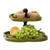 Retro Jewelry Display Rack Flower Shape Cupcake Serving Stand Tiered Serving Trays  Living Room