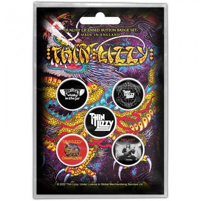 Chinatown Badge Set (Pack of 5)