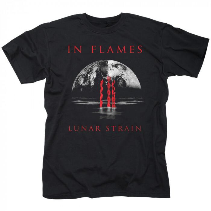 

In Flames Band Vtg Lunar Strain Heavy Cotton Unisex Black Tee Shirt CM147 Unisex T-Shirt XL