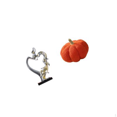 Kissing Couple Pumpkin Pillow Figurine Statue Collectible Decorative Ornament for Bedroom Wedding