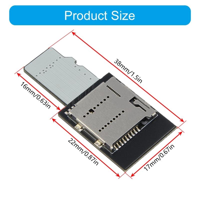 Sicherer TF-Karten-Schutzadapter für mehrere 3D-Druckermodelle Verhindert Datenverlust