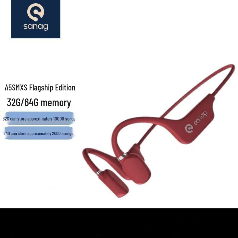 

SANAG A5SPRO MAX Bone Conduction Wireless Bluetooth Headphones