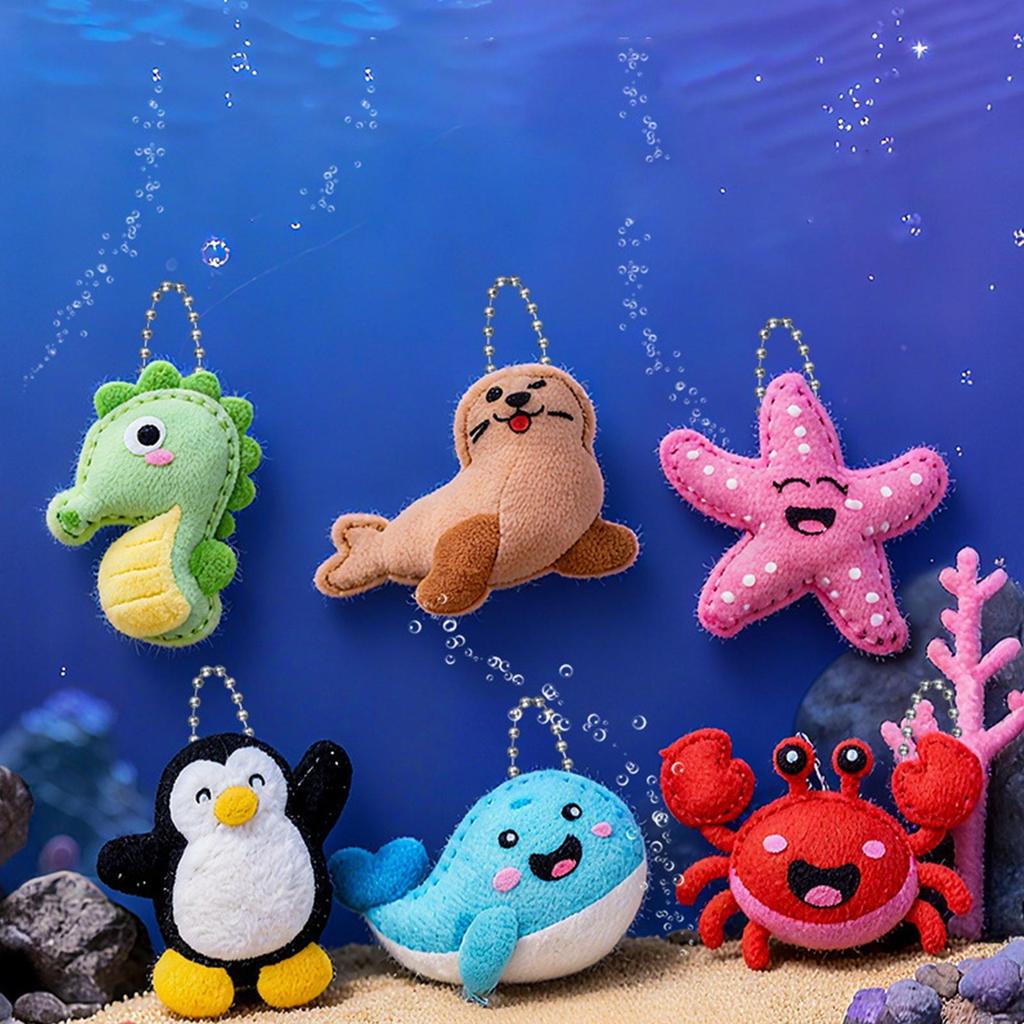 Kids Sewing Crafts Kit Educational Games Handmade Funny Beginner Girls Arts Sewing Kit For Children Toddler Home Travel