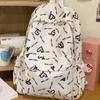 Schoolbag Schoolbag Junior High School Girls 1011 Summer New High School College Students Printed Backpack Versatile Large Capacity Computer Backpack