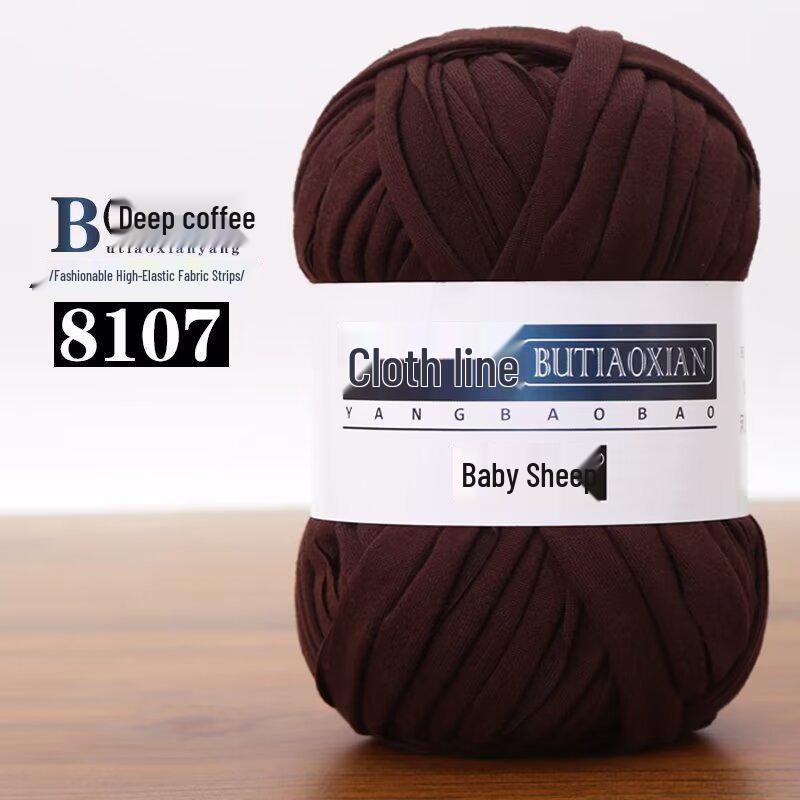 High Elasticity Handmade Crochet Yarn for Bags, Floor Mats, and DIY Weaving Projects