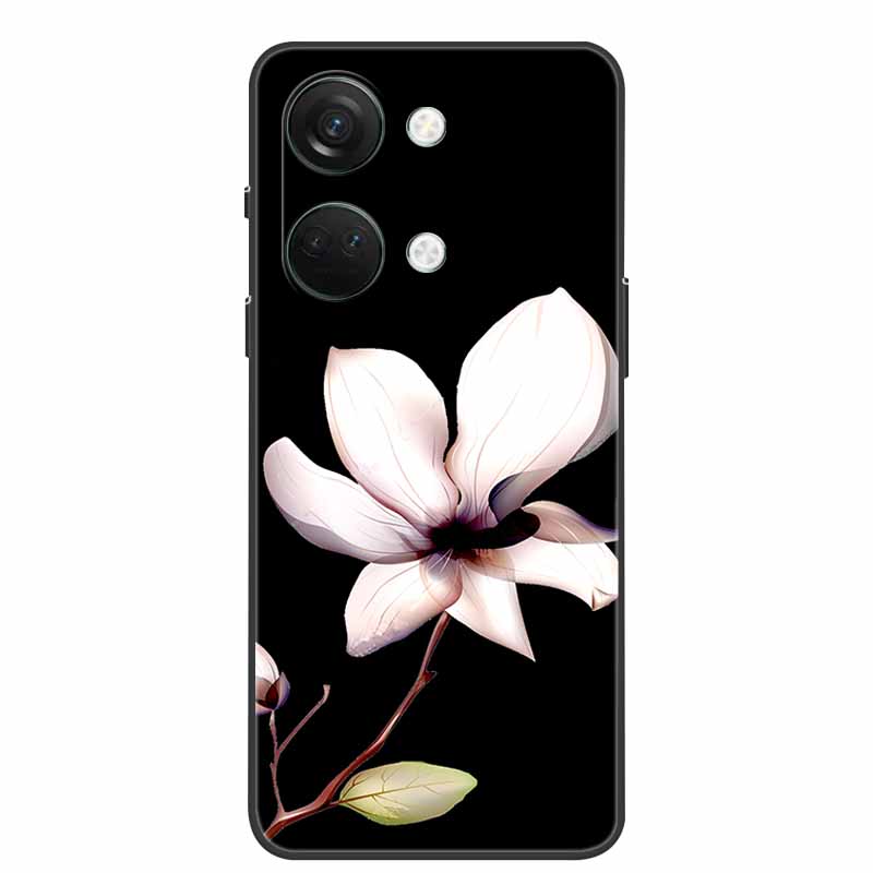 For One Plus Nord3 5G Case Silicone Painted Soft Protective Covers for OnePlus Nord 3 5G Phone Cases 1+ Nord3 TPU Coques Marble