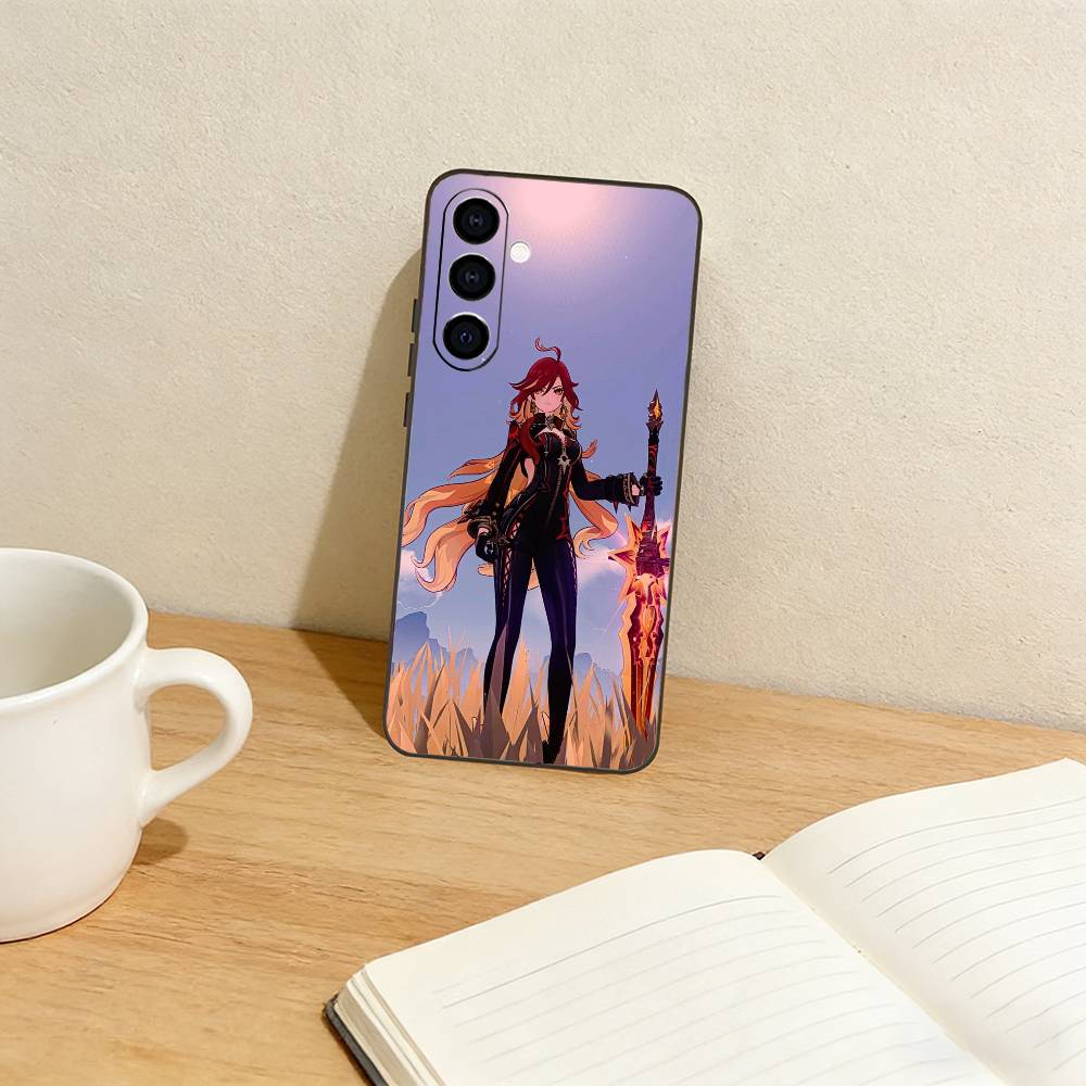 COOL Marveka Genshin Impact   Phone Case For Samsung Galaxy A73,A72,A71,A70,A53,A52,A51,Others Soft Black Cover