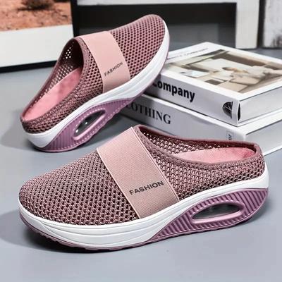 Women Sneakers Casual Female Platform Retro Sneakers New Summer Women Wedge Shoes Lightweight Loafers Zapatos De Mujer