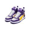 Puma Rebound Mid Casual Sneakers Purple White Unisex 385839-04