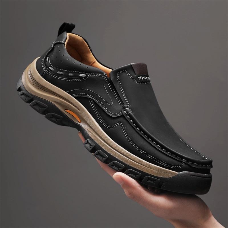 Men's Loafers Fashion Casual Shoes Comfortable Platform Flats Leisure Men Flats Classics Outdoor Trekking Shoe