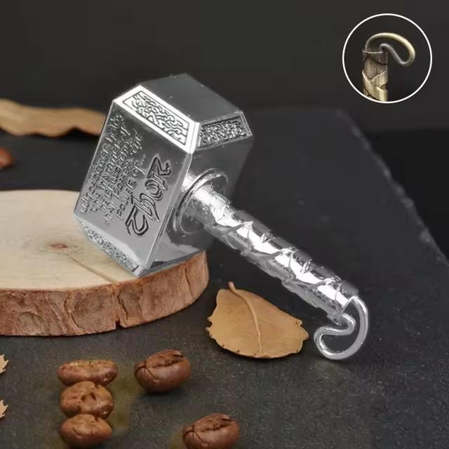 

Thor s Hammer Zinc Alloy Fidget Spinner - Creative Decompression Toy & Small Gift