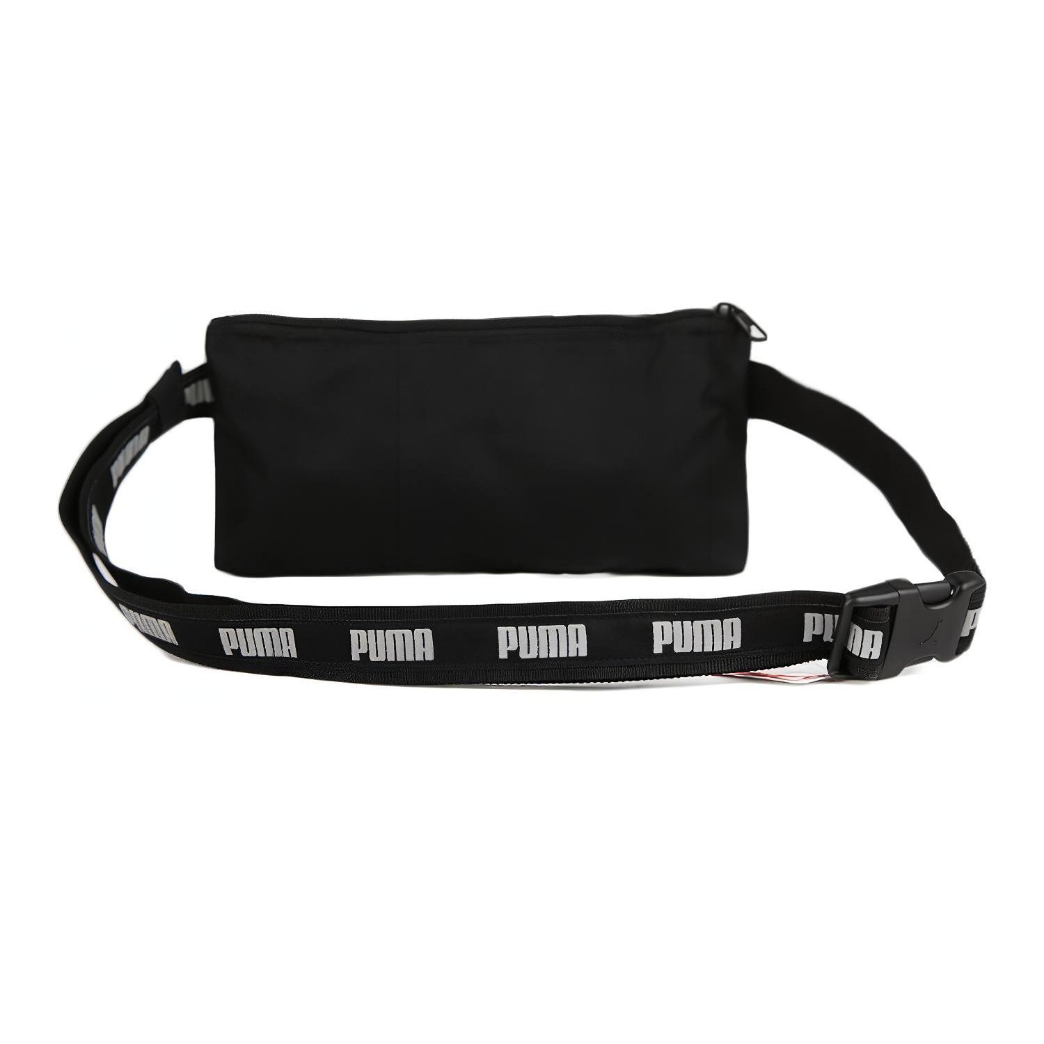 

New PUMA Fabric Fanny Pack Regular Unisex Black 076925-01 25.9*3.0*11.4CM