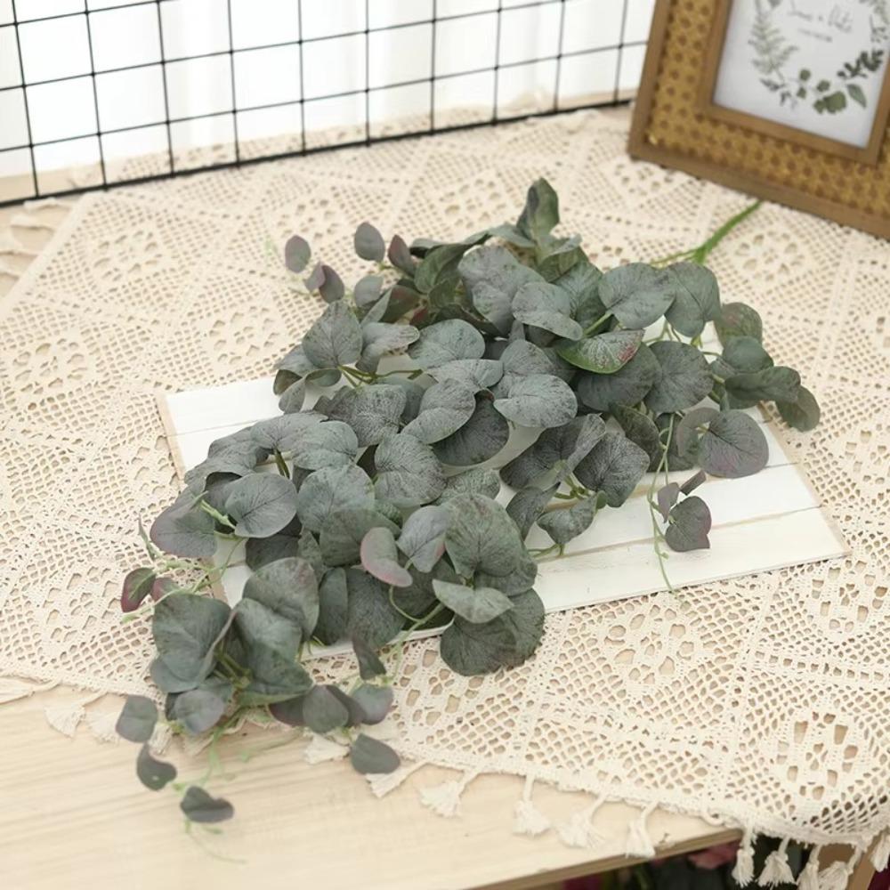 Elegant Artificial Eucalyptus Leaf Vine 75cm Fake Plants Ivy Wall Hanging Garlands Wedding Party