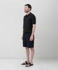 MANNERGRAM Upw Washable Cotton Polo Short Sleeve Knit Black