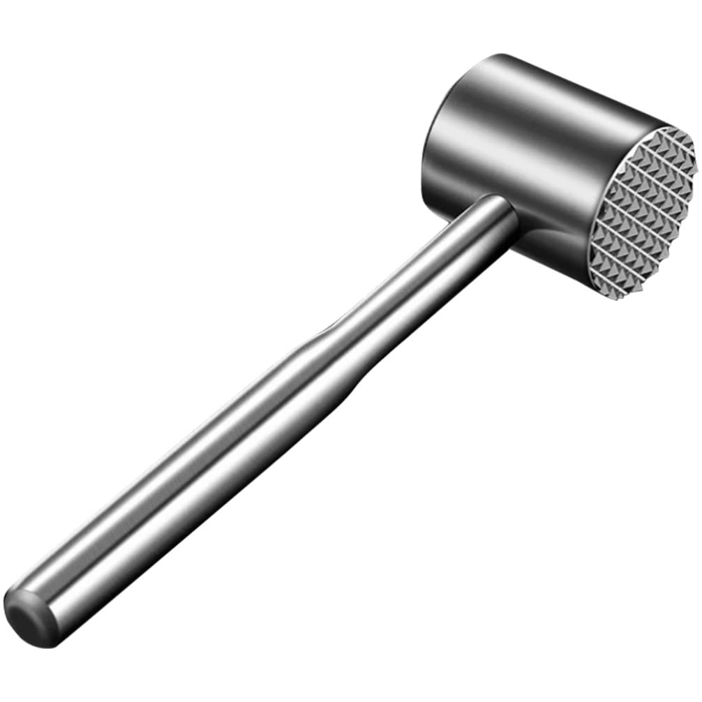 Ergonomic Handle 304 Stainless Steel Meat Tenderizer Hammer Precision Cast Meat Softening and Steak Tenderizing Household Use 4
