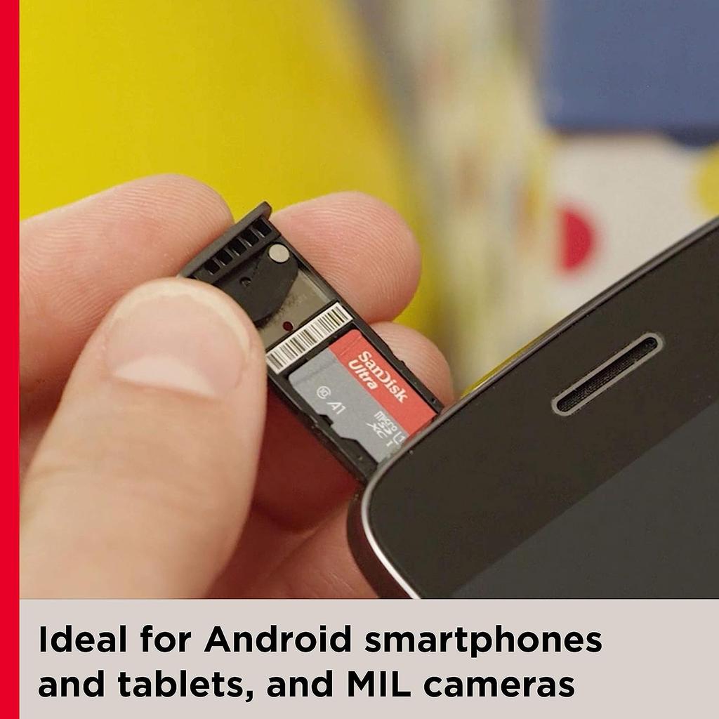 SanDisk Ultra microsd 128GB 32GB 64GB 256GB 512GB A1 Karta Micro SD Karta SD TF Karta Pamięci Klasy 10 do Telefonu