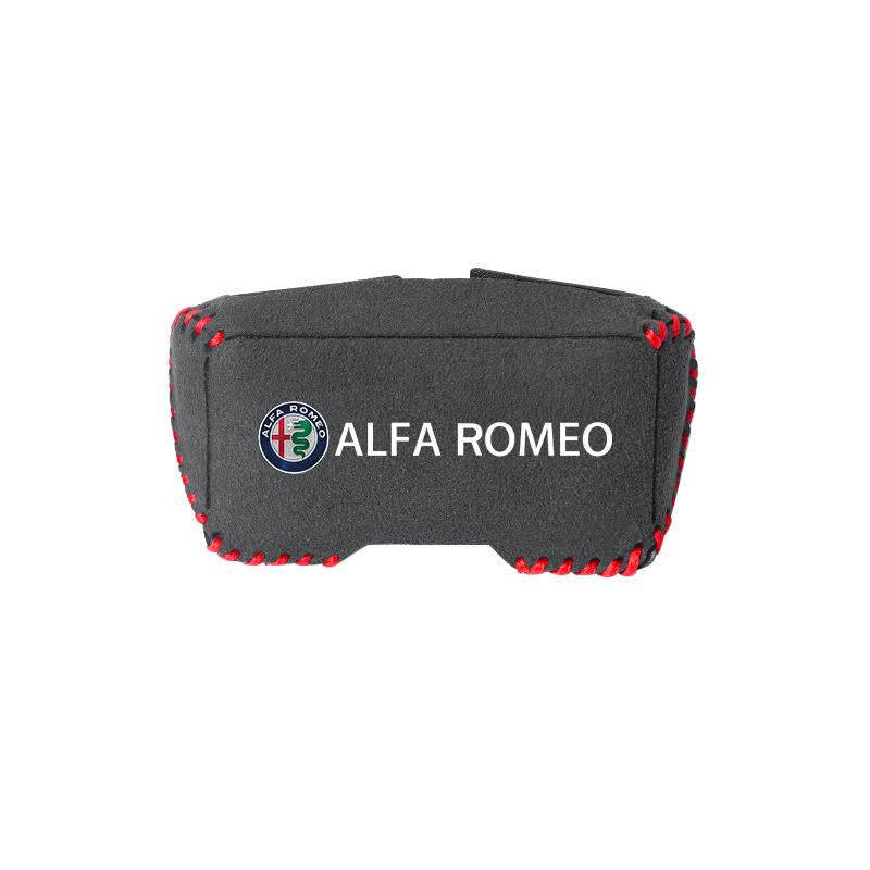 For Alfa Romeo 2Pcs Car Decorative Accessories seat belts Seat Safety Belt Buckle Cover For Alfa Romeo 156 159 147 4C 8C 166 Giu