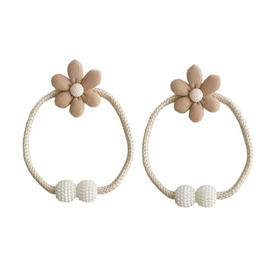 Flower Curtain Tieback Boho Stylish Decorative Curtain Flower Curtain Holdback Holder for Living