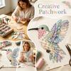 Kit de Pájaro Patchwork, Proyecto de Costura DIY para Adultos y Principiantes