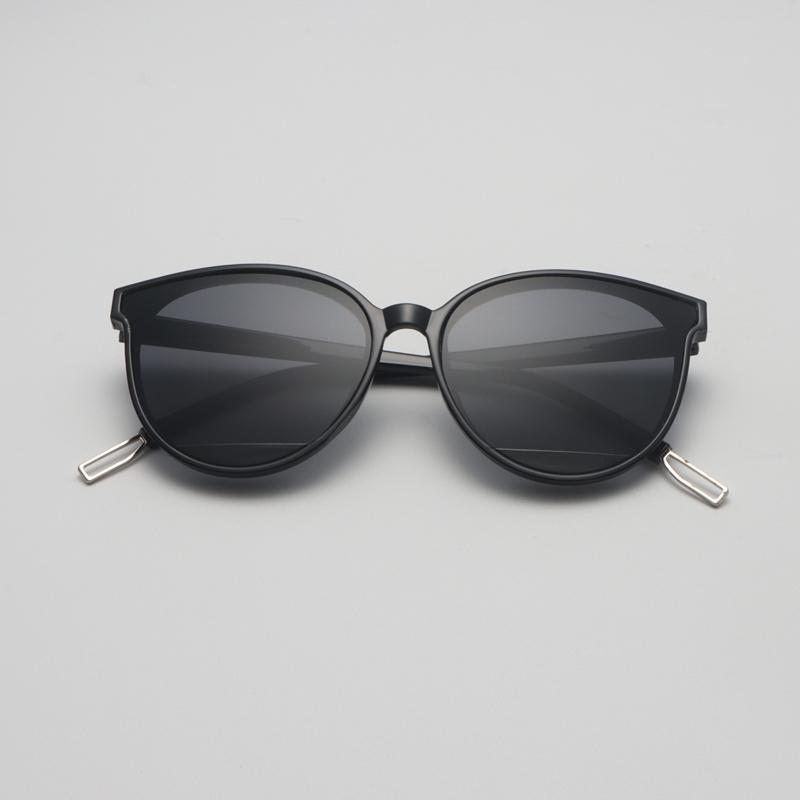 Cat Eye Vintage Sunglasses Woman Brand Designer Round Sun Glasses Female Fashion Jelly Color Gradient Mirror Oculos De Sol