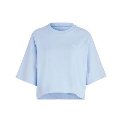 Solid Color Sports Short Sleeve T-Shirt Women Tops Light-Pink Blue IC5251
