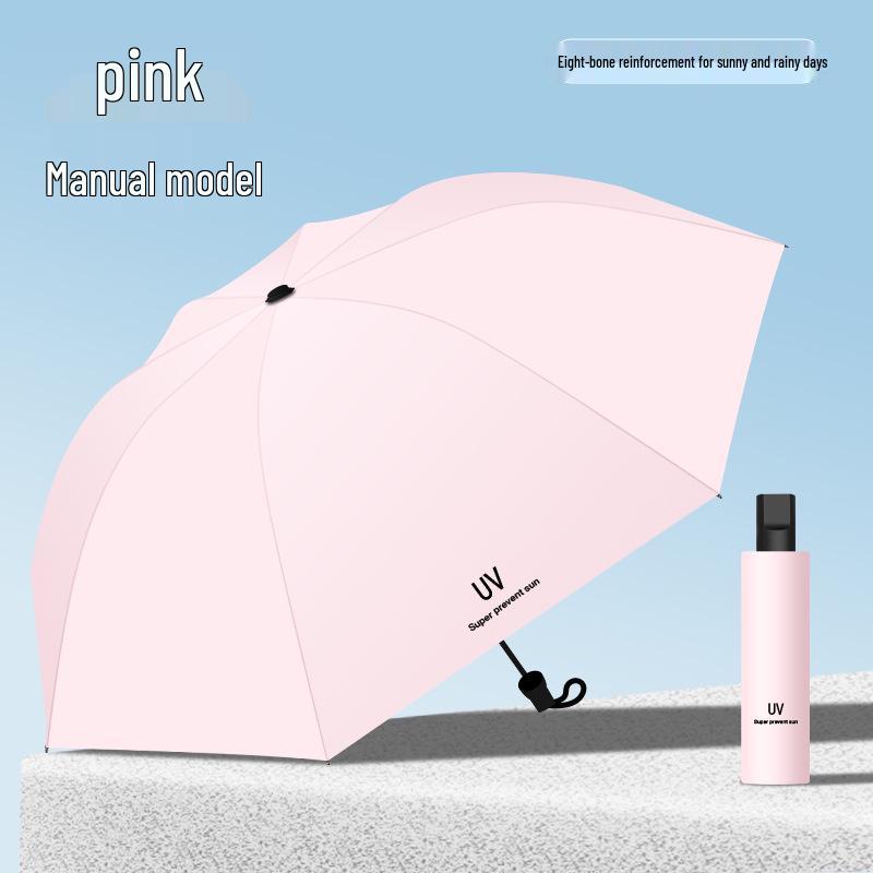 Umkehrbarer UV-Sonnenschirm: Anti-Ultraviolett Unisex Schwarzer Regenschirm mit individuellem Logo