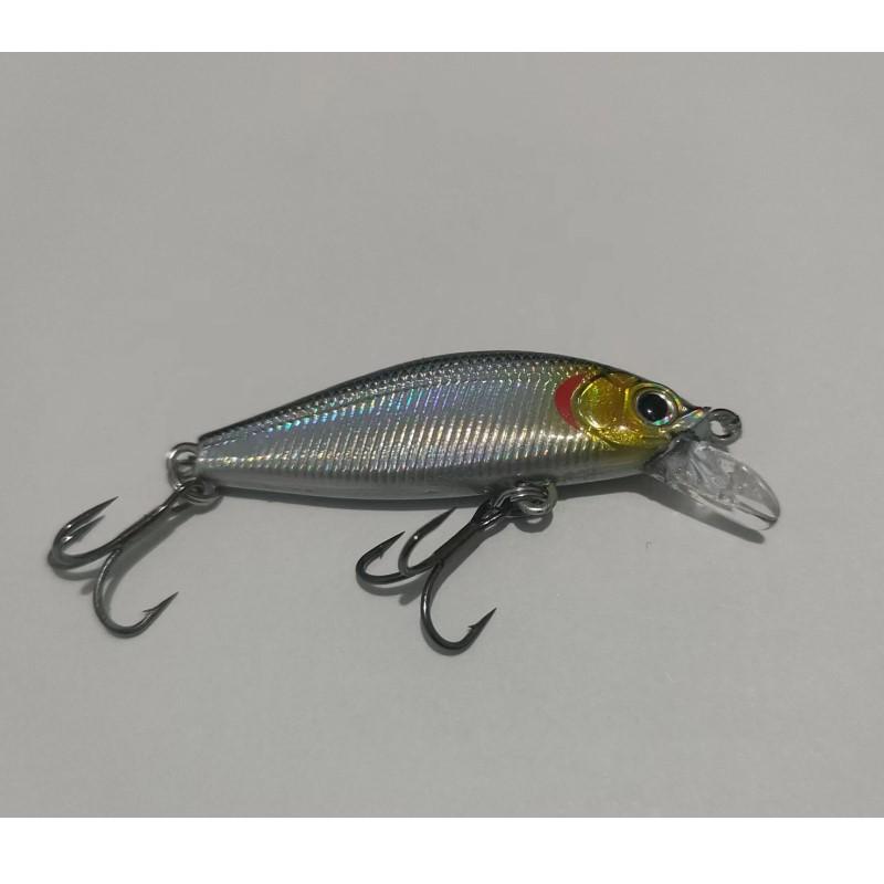 

Приманка Микроджиг 5см 3.2г, Дальнобойный Тонущий Воблер, Красноглазый Мандарин Басс, Все Слои Воды Standard Hook