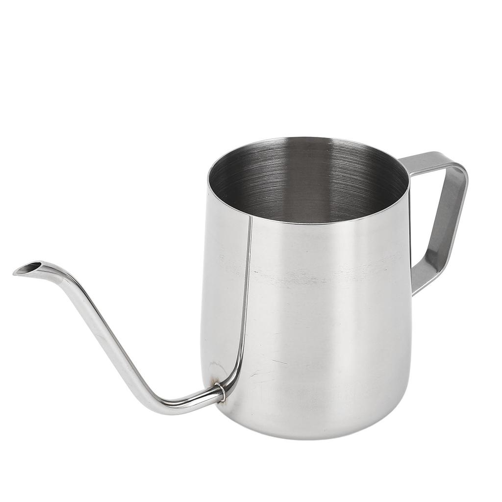 350ml Stainless Steel Pour Over Kettle Gooseneck Spout Coffee Tea Pot Long Narrow Drip Cup Camping C