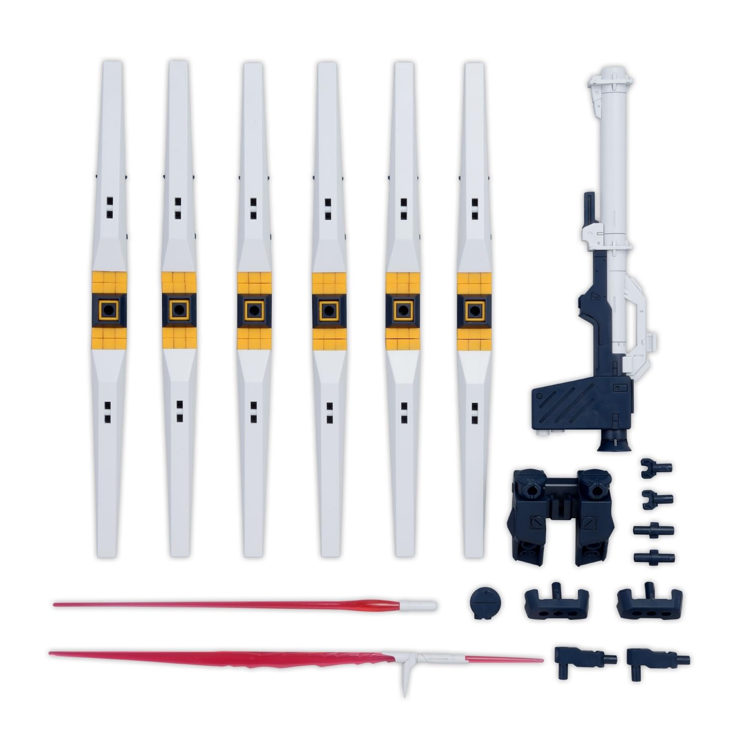 

BANDAI SPIRITS Mobile Suit Gundam: Char s Counterattack Optional Parts Set Gunpla 19 (Fin Funnels) Plastic Pre-Colored Plastic Model