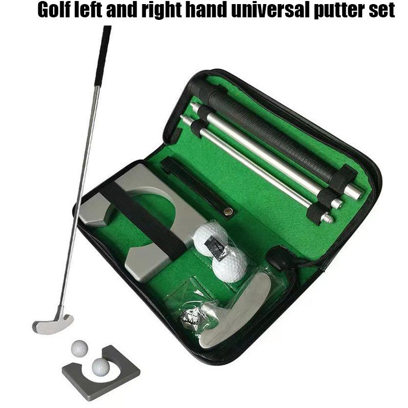 Golf Club Three-Section Double-Sided Zinc Alloy Putter for Beginners