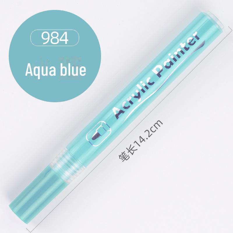 Sada akrylových fixů: Vodotěsné, Bílé, na Kámen, Keramickou Malbu - 12 Barev