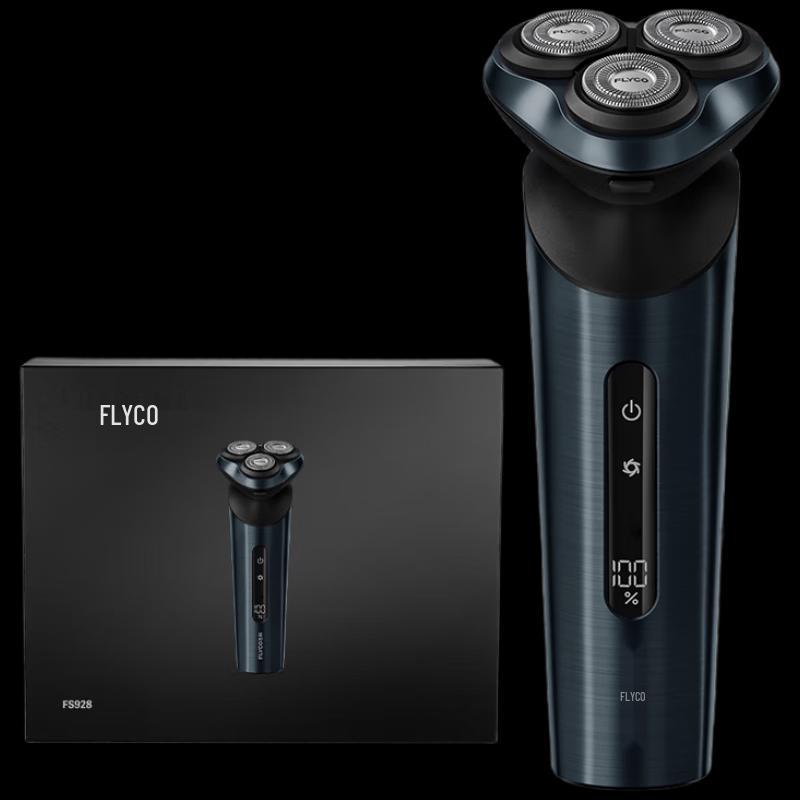 FLYCO FS928 Rotary Electric Shaver CN plug (adapter included)